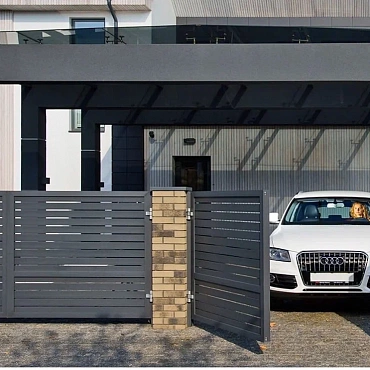 Секционные ворота Alutech Prestige 3500×2000 Alutech